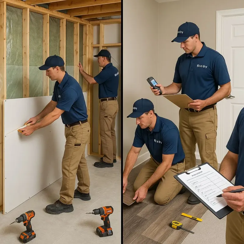 Repairs and Reconstruction process in Decaturville, TN