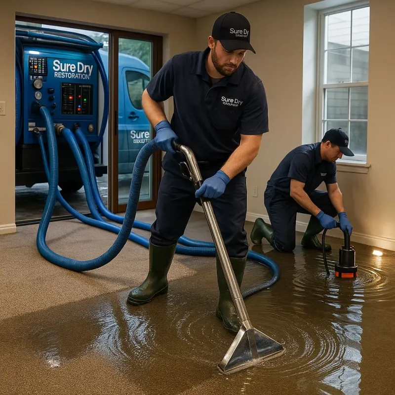 Water Extraction and Removal process in Decaturville, TN
